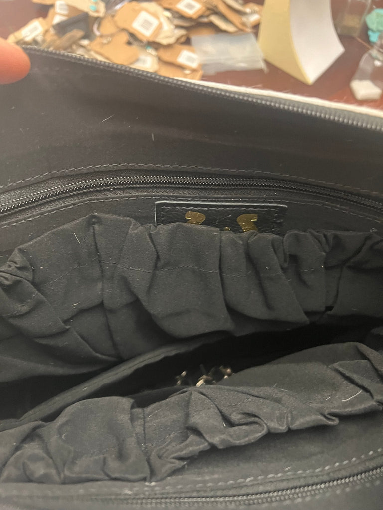 Hair on Hide Crossbody Diaper Bag - Tons of storage Cowhide and Conchos