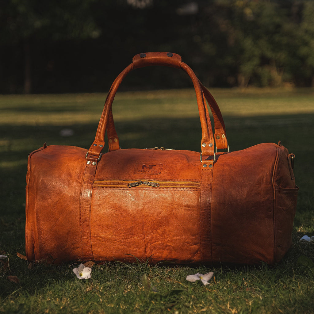The Belgium Weekender Duffel Classy Leather Bags