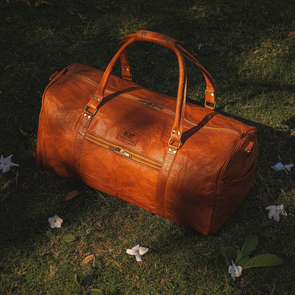 The Belgium Weekender Duffel Classy Leather Bags