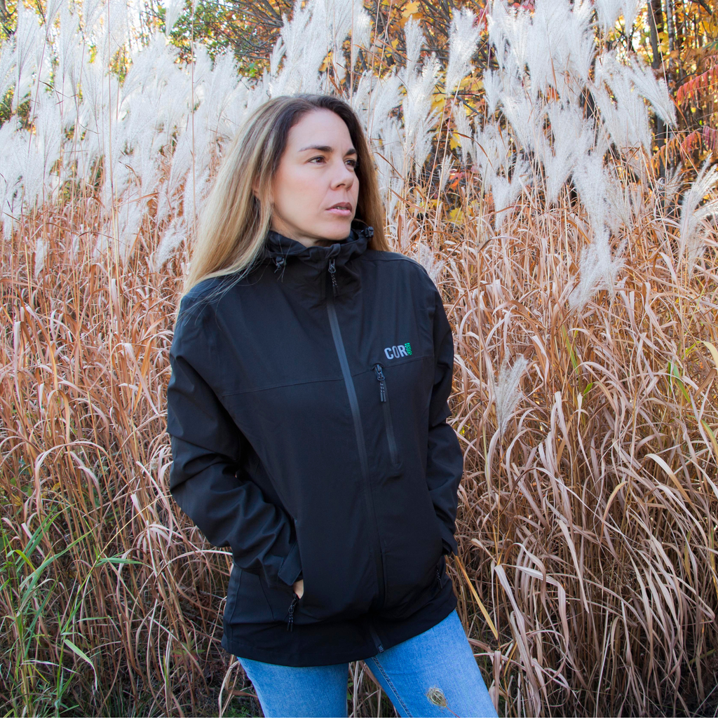 The Huakai Travel Rain Jacket - Unisex COR Surf