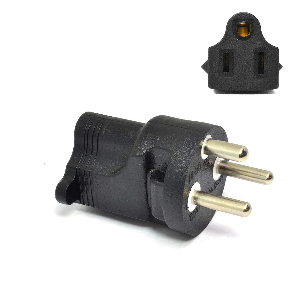 Denmark Travel Adapter - Type K - Industrial Grade (IG-20) Ceptics