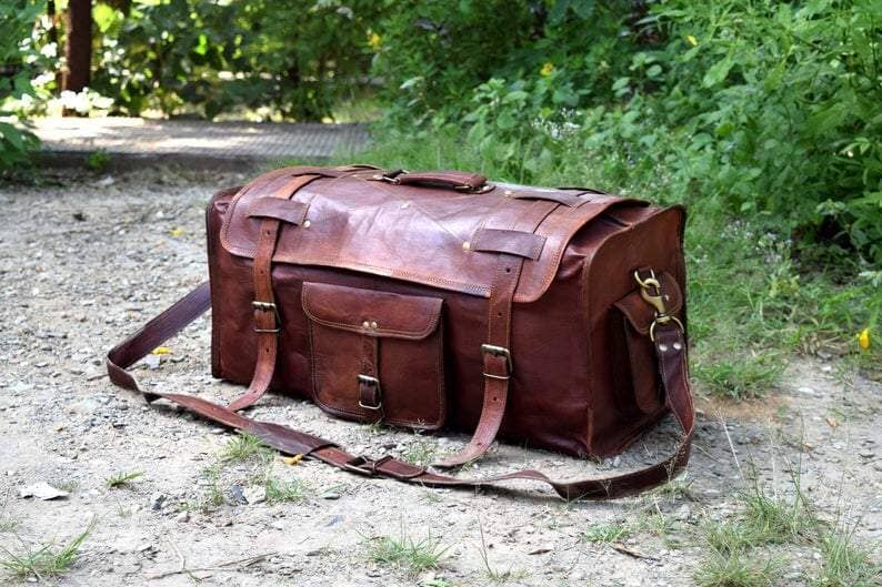 The Peterson Leather Duffle Classy Leather Bags