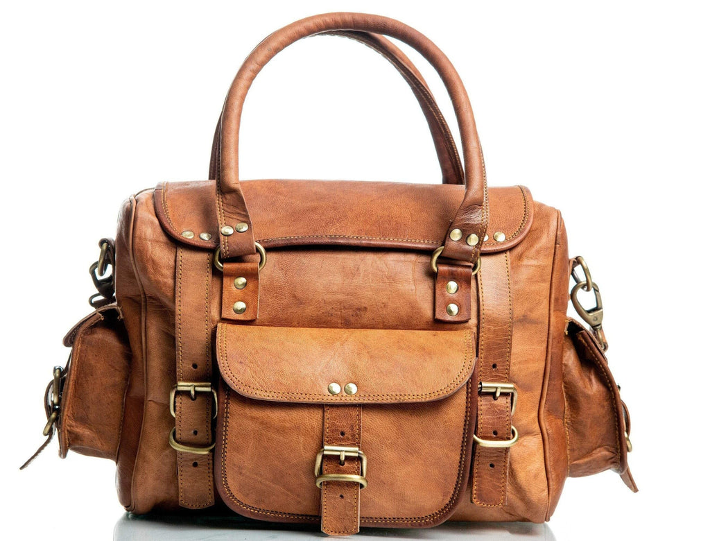 The Walker Tanned Classy Leather Bags
