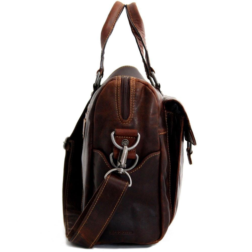 Jack Georges Voyager Top Zip with Front Flap Pocket Assorted Colors