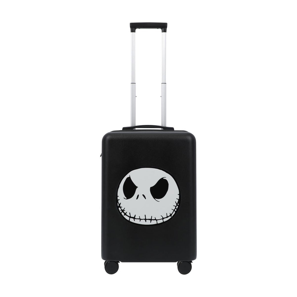Jack Skellington Face 22.5" Black Carry-On Suitcase Luggage Ful Luggage