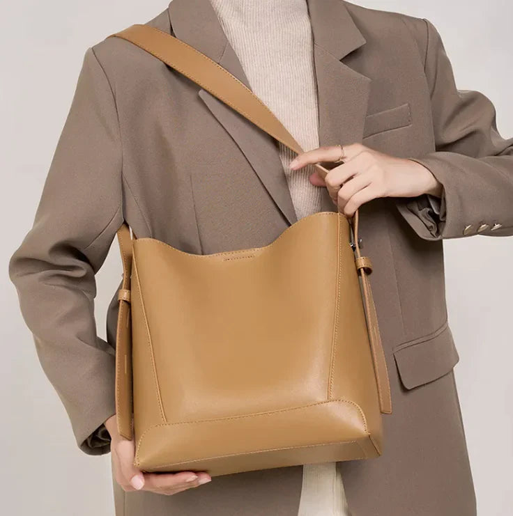 Leather Shoulder Bag Trendy Attic Store01