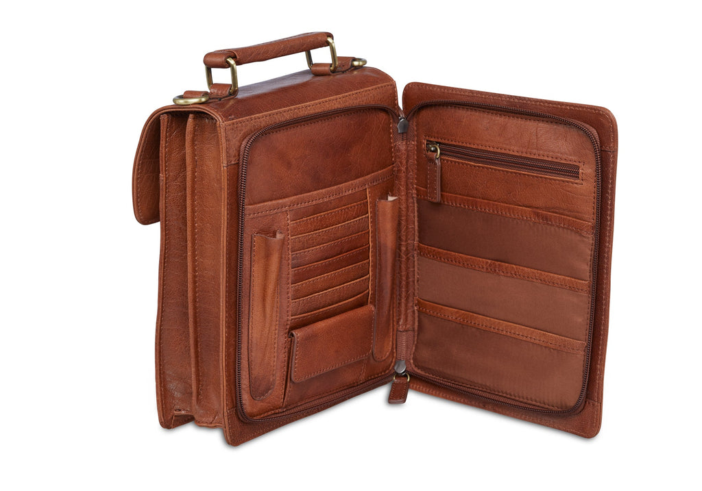 Mancini Arizona Unisex Bag With Back Organizer Mancini