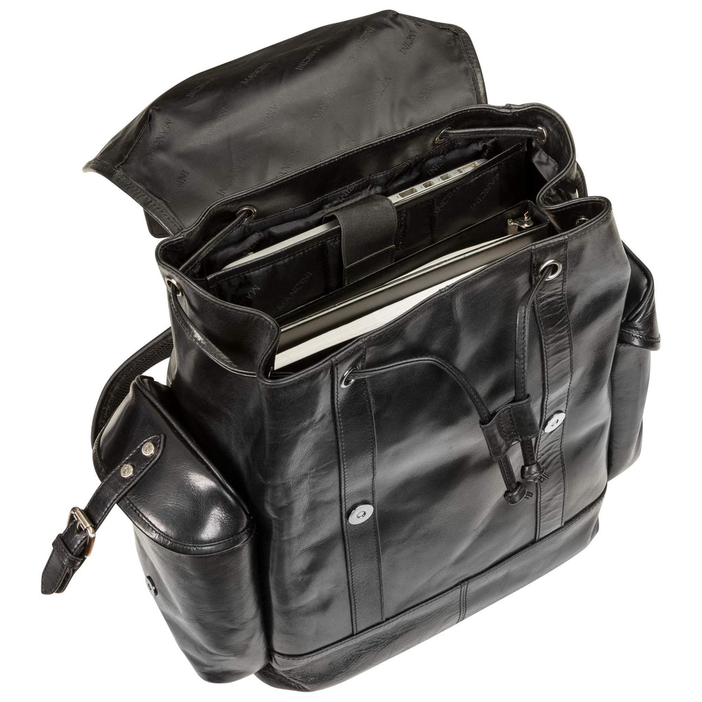 Mancini Buffalo Backpack for 15.6” Laptop and Tablet Mancini