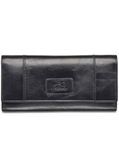 Mancini Casablanca Ladies' RFID Secure Trifold Wallet Mancini