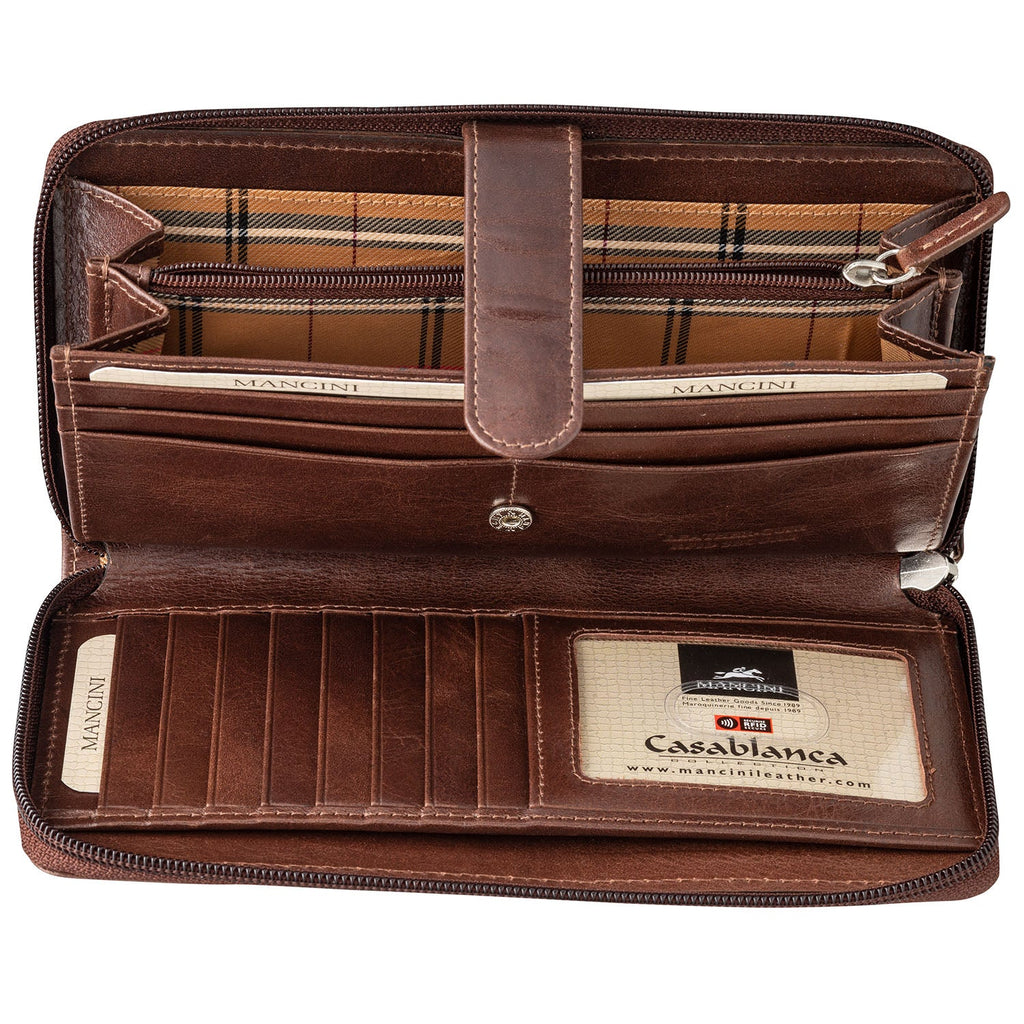 Mancini Ladies’ ”Clutch” Wallet Mancini