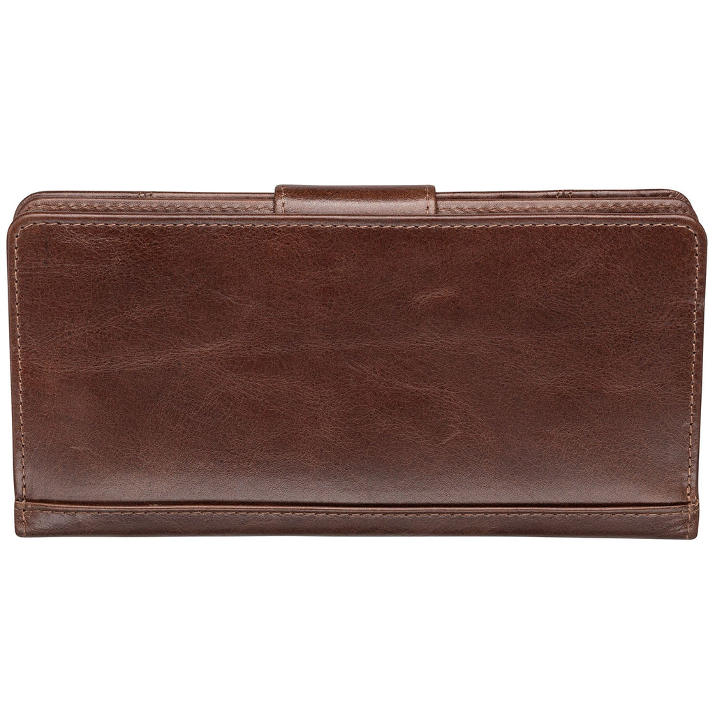 Mancini Ladies’ RFID Secure Clutch Wallet Mancini