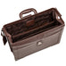 Mancini Milan Luxurious Litigator Briefcase Pocket for 17.3” Laptop Mancini