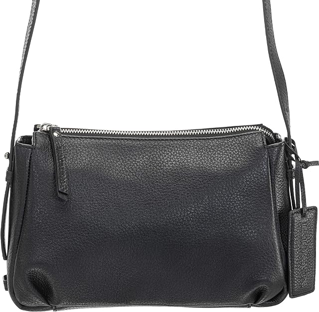 Mancini Pebbled Charlize Crossbody Bag Mancini