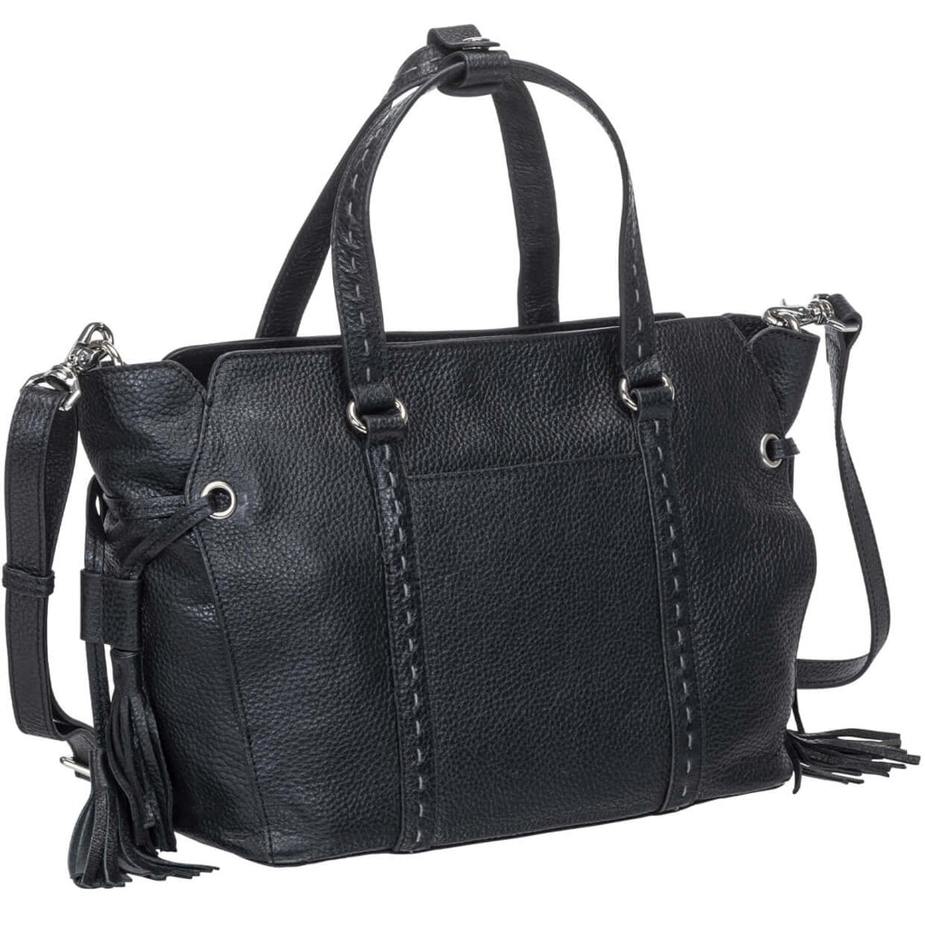 Mancini Pebbled Natalie Crossbody Bag Mancini