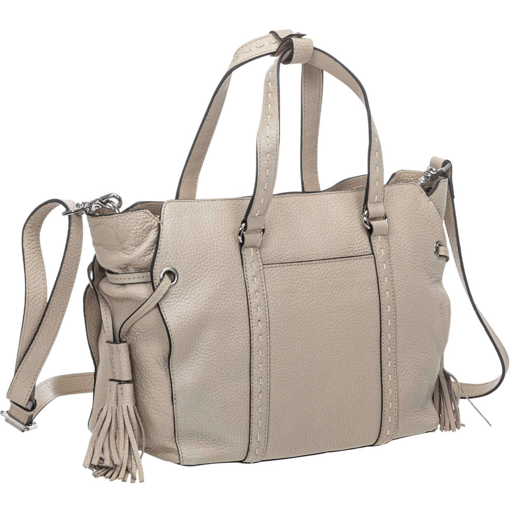 Mancini Pebbled Natalie Crossbody Bag Mancini