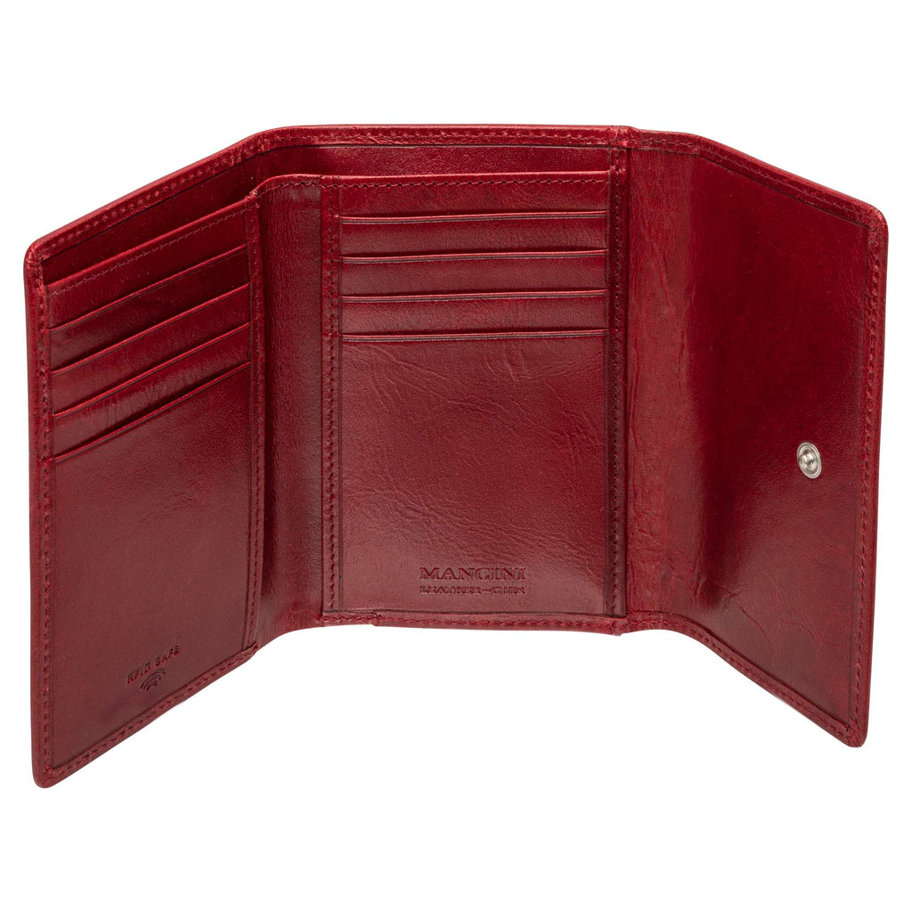 Mancini South Beach RFID Secure Medium Clutch Wallet Mancini