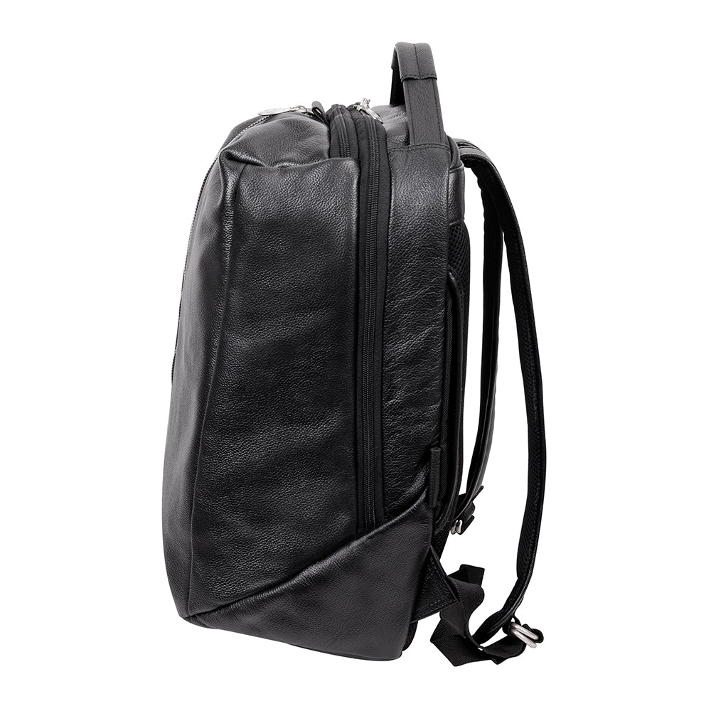 McKlein 17" Leather Carry-All Laptop & Tablet Overnight Backpack McKlein USA