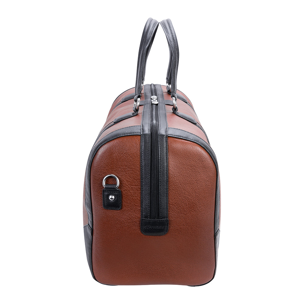McKlein 20" Leather Two-Tone Tablet Carry-All Duffel McKlein USA