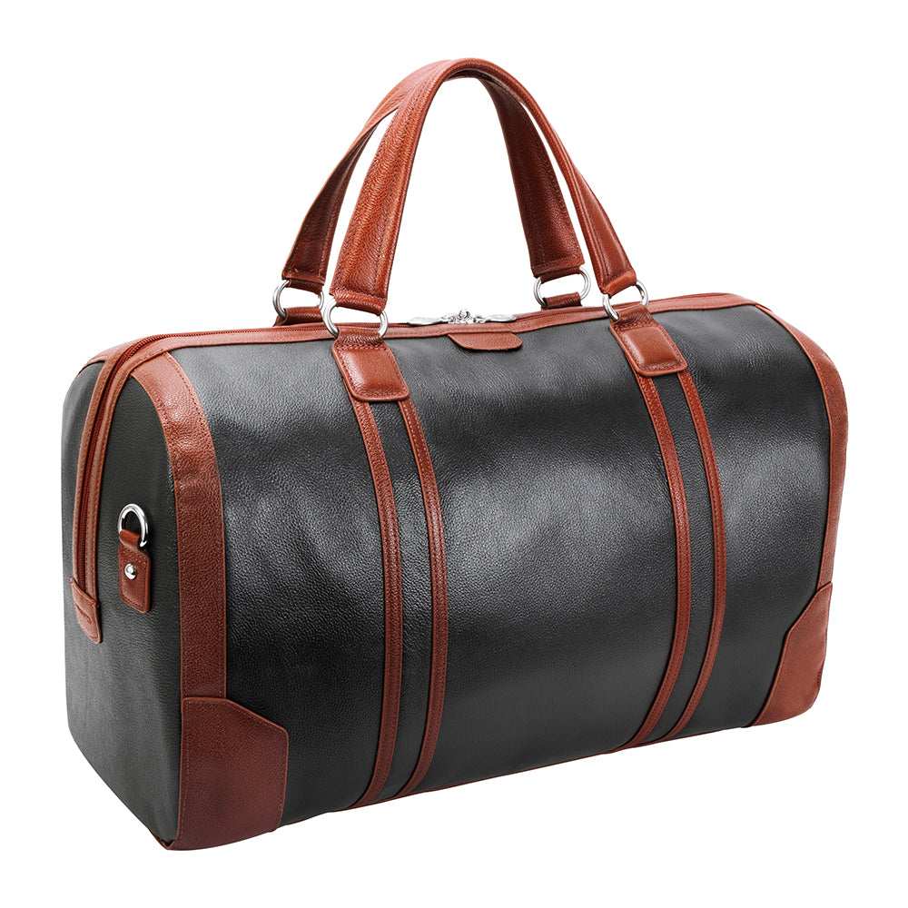 McKlein 20" Leather Two-Tone Tablet Carry-All Duffel McKlein USA