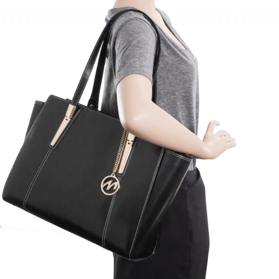McKlein USA Aldora Leather Shoulder Tote Assorted Colors