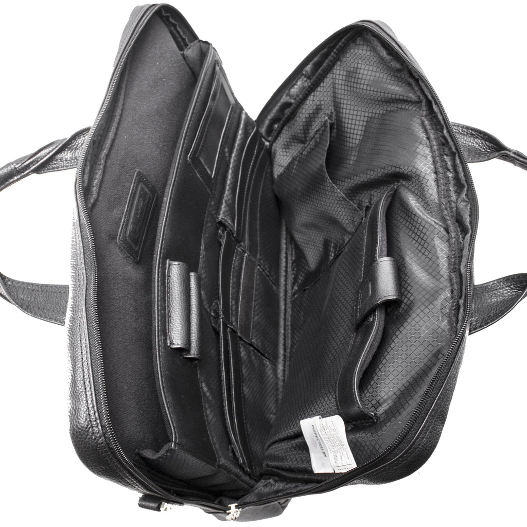 McKlein USA Bridgeport Leather Laptop Briefcase Assorted Colors