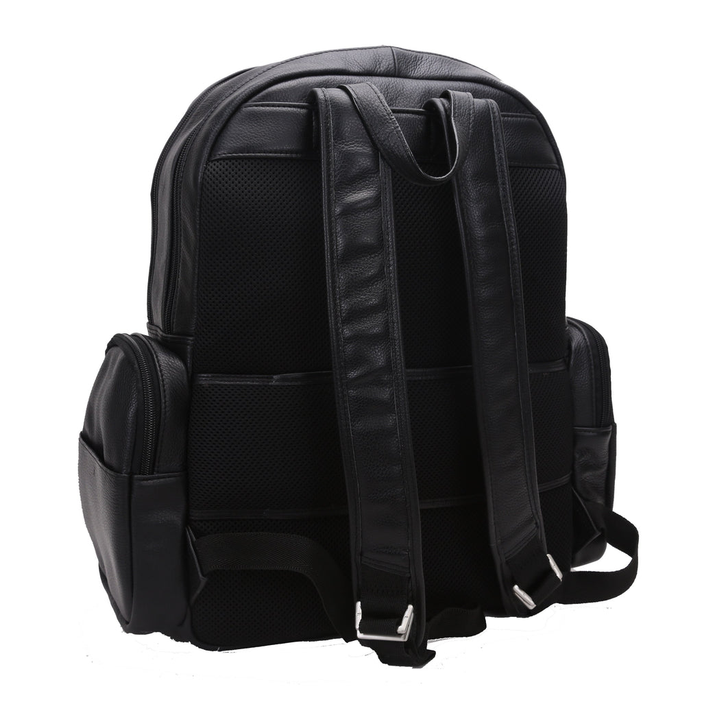 McKlein USA Cumberland 15" Leather Dual Compartment Laptop Backpack Assorted Colors McKlein USA