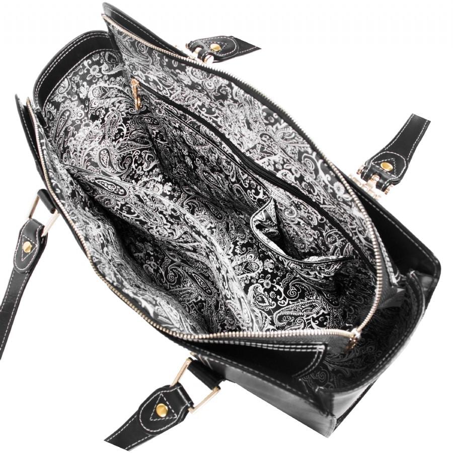 McKlein USA Glenna Leather Shoulder Tote Assorted Colors