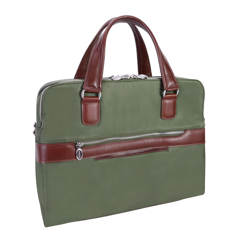 McKlein USA Hartford Nylon Dual Compartment Briefcase Assorted Colors McKlein USA