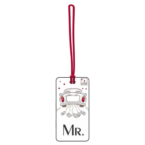 Mr. and Mrs. Marriage Luggage Tag set Lewis N Clark