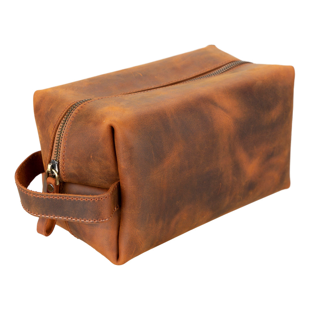 Eve Leather Dopp Kit, X Large Mizuri Leather