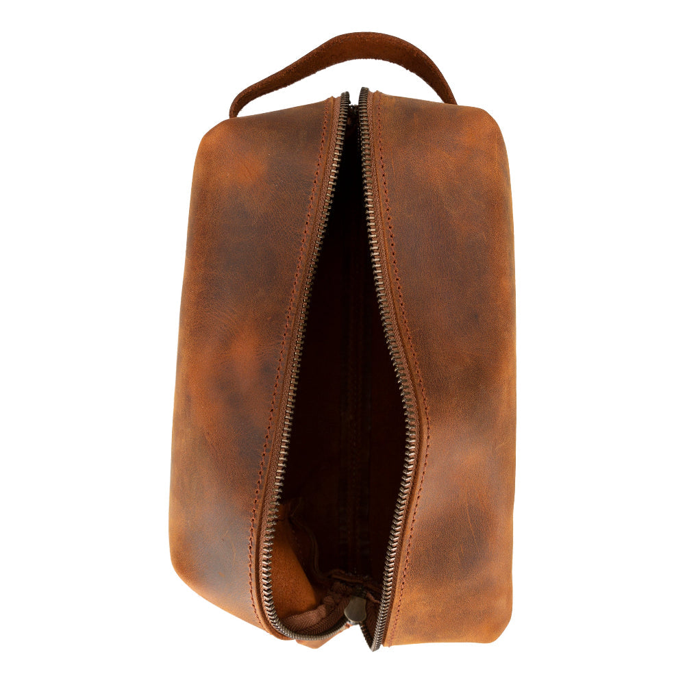 Eve Leather Dopp Kit, X Large Mizuri Leather