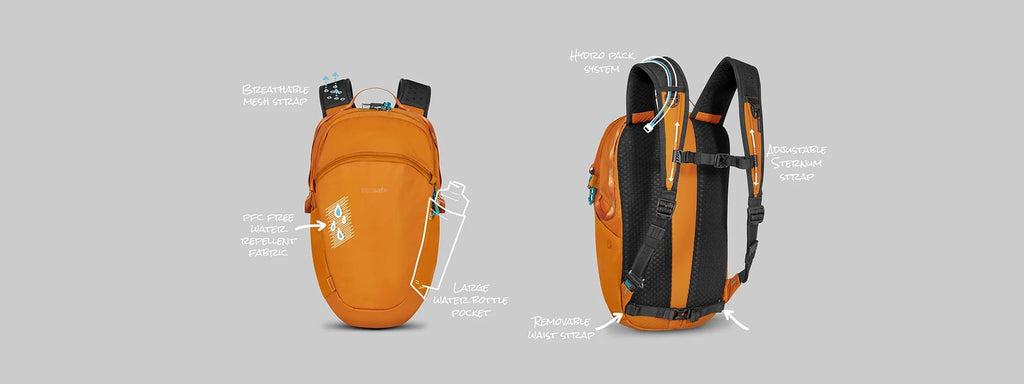 Pacsafe Eco 18L Anti-Theft Backpack Pacsafe