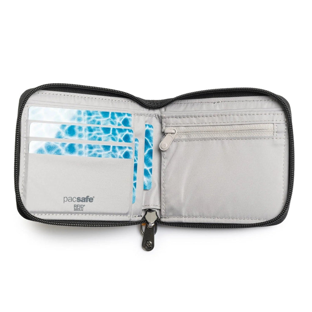 Pacsafe RFIDsafe RFID blocking zip around wallet Pacsafe