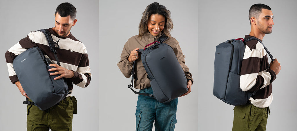 Pacsafe Vibe 25 Anti Theft 25L Backpack Assorted Colors - LuggageDesigners