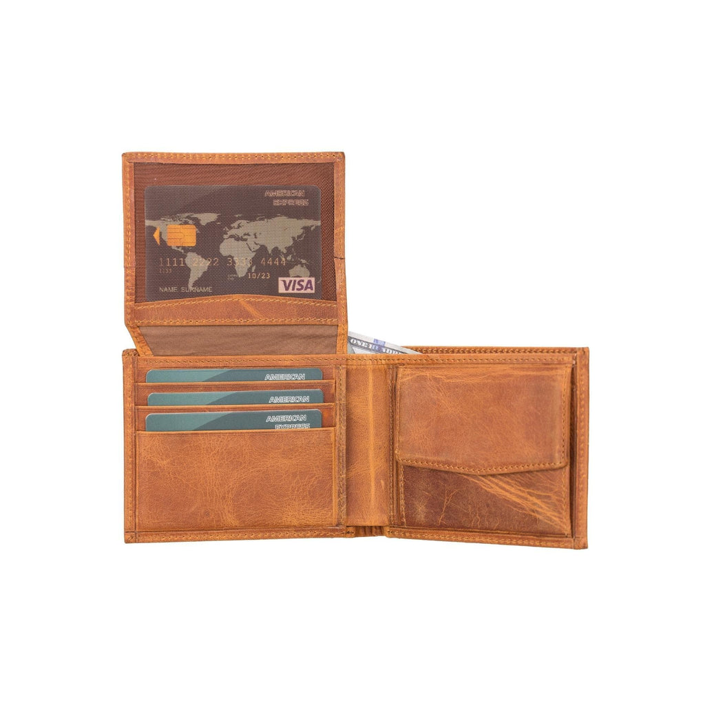 Passat Leather Men's Wallet Mizuri Leather