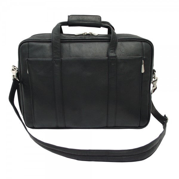 Piel Leather Computer Briefcase Assorted Colors Piel