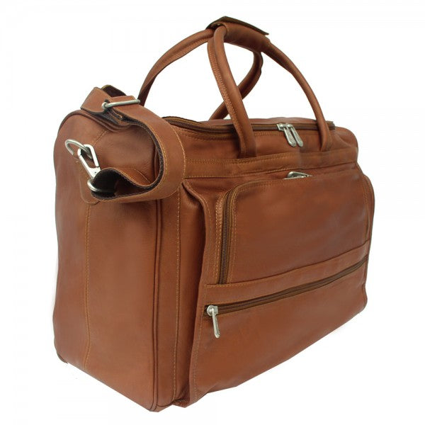 Piel Leather Computer Carry All Bag Assorted Colors Piel