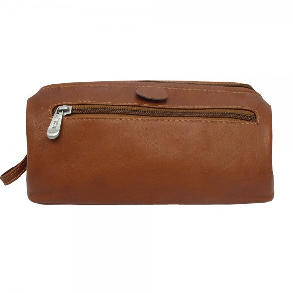 Piel Leather Deluxe Top Frame Traveling Kit Piel