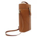 Piel Leather Double Deluxe Wine Carrier Assorted Colors Piel