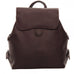 Piel Leather Flap Over Button Backpack Assorted Colors Piel