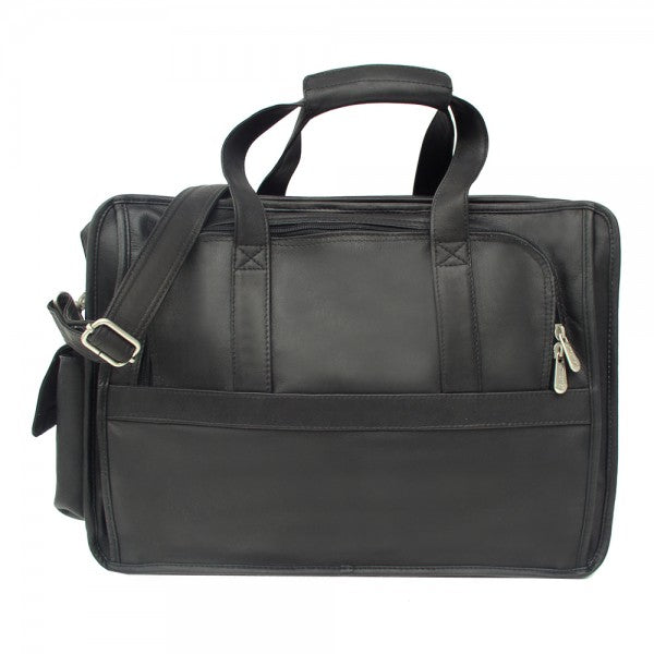 Piel Leather Half Moon Computer Portfolio Assorted Colors Piel