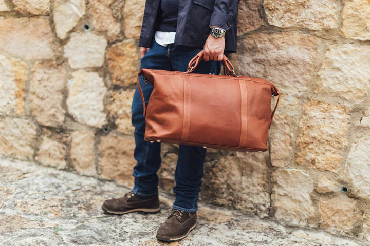 Piel Leather Large Carry On Satchel Assorted Colors Piel