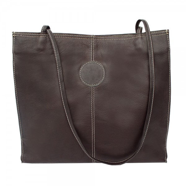 Piel Leather Medium Market Bag Assorted Colors Piel