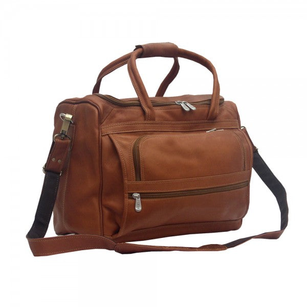 Piel Leather Small Computer Carry On Bag Assorted Colors Piel