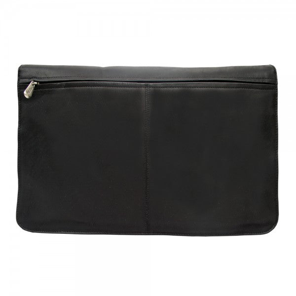 Piel Leather Three Section Flap Portfolio Piel