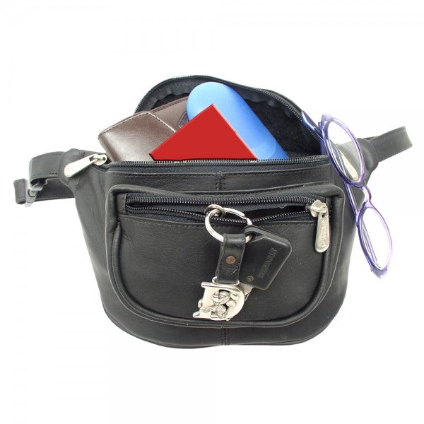 Piel Leather Travelers Waist Bag Piel