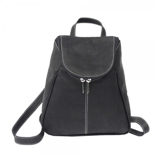 Piel Leather U Zip Backpack Assorted Colors Piel