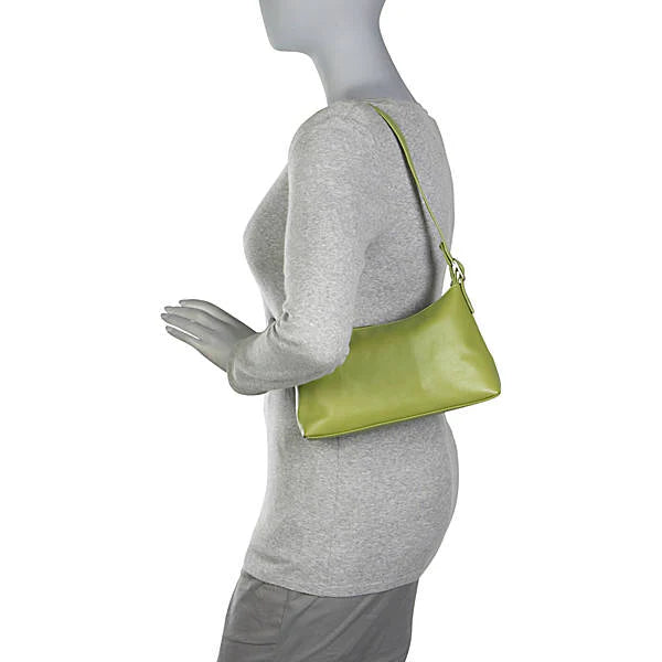 Piel Leather Woman's Mini Shoulder Bag Assorted Colors Piel