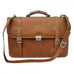Piel Leather XXL Flapover Portfolio Assorted Colors Piel
