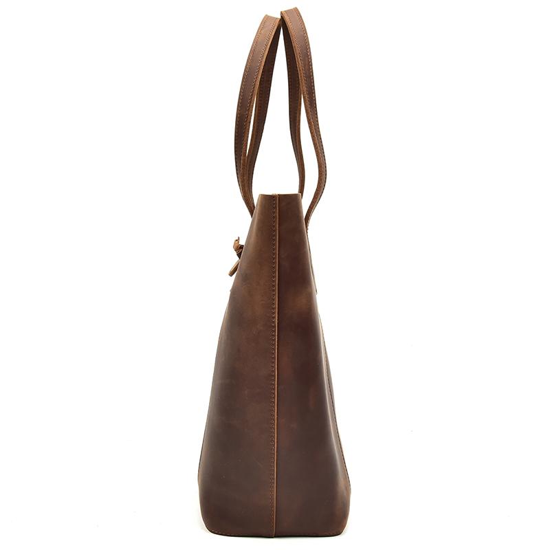 The Taavi Tote | Handcrafted Leather Tote Bag STEEL HORSE LEATHER